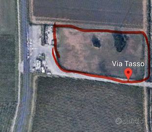 Terreno agricolo fronte strada