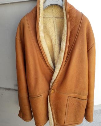 Giacca Montone Uomo Vintage Anni '80 Taglia 48