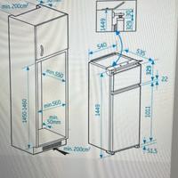 Frigo da incasso