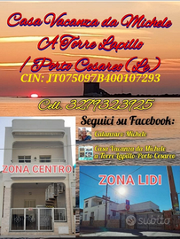 A 50 metri dal mare di Torre Lapillo - Porto Cesa