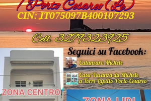 A 50 metri dal mare di Torre Lapillo - Porto Cesa