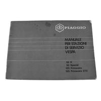 Manuale stazioni servizio in PDF per Piaggio Vespa