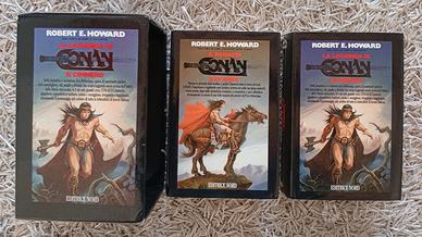 Howard CONAN IL BARBARO Cofanetto 1° Ed. Nord 1989