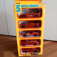 Modellini Ferrari scala 1:43 FERRARISSIME Burago