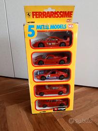Modellini Ferrari scala 1:43 FERRARISSIME Burago