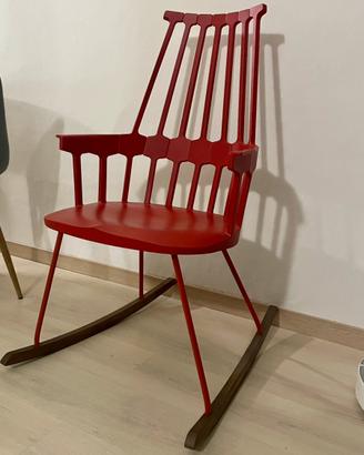 Sedia dondolo kartell Comback