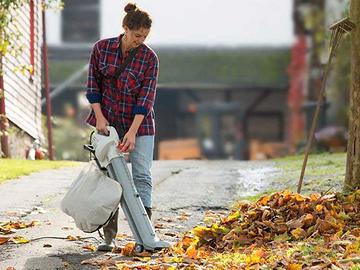 Soffiatore foglie per giardino IKRA nuovo