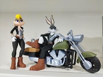 Bugs e Lola bunny bikers