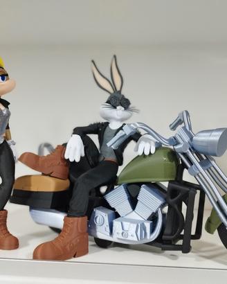 Bugs e Lola bunny bikers