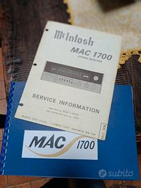 Mcintosh Mac 1700