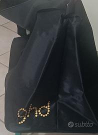 Borsone "GHD" tessuto lucido