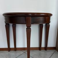 Tavolo - Consolle in legno massiccio NOCE