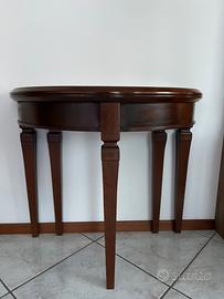 Tavolo - Consolle in legno massiccio NOCE