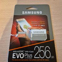 SAMSUNG microSDXC UHS-I Card 256GB EVO Plus
