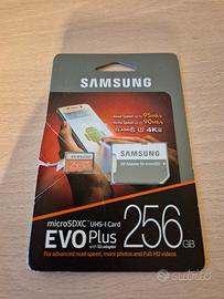 SAMSUNG microSDXC UHS-I Card 256GB EVO Plus