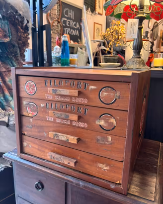 Mibiletto espositore da banco vintage Filofort