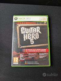 Guitar Hero 5 Xbox 360 Activision PAL italiano