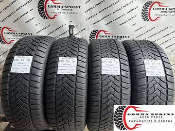 4 PNEUMATICI 235/55 R18 DUNLOP INVERNALI