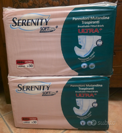 Pannoloni a mutandina taglia L Serenity