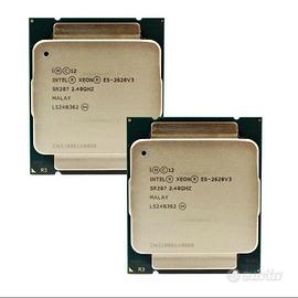 2x Processore Intel Xeon E5 2620 V3 (server)