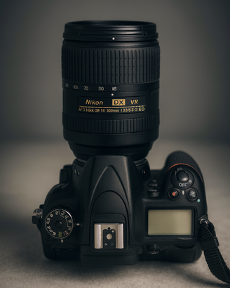 Nikon D7000 + Nikkor 18-300, 10-24, 50mm