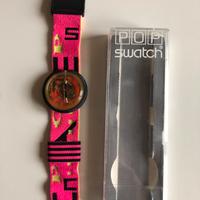 Swatch pop pink jam running