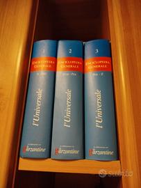 enciclopedia le garzantine 3 volumi 