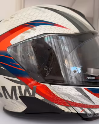 Casco MODULARE BMW carbon system 7+visiere ricambi