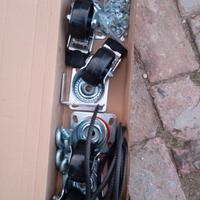 ruote 4 golfari guarnizione staffe dadi e bulloni 