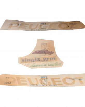 Kit incompleto adesivi laterali Peugeot Fight