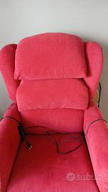 Poltrona reclinabile elettrica alza persona 