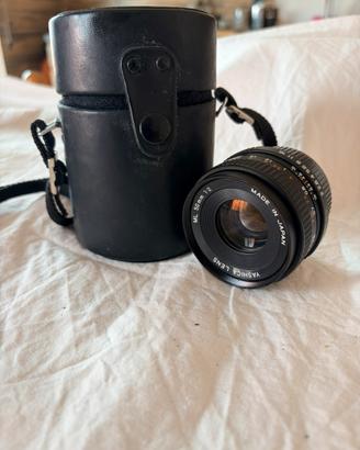 Yashica ML 50mm f/2 Made in Japan + custodia