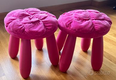 Sgabelli Ikea per bambini con copriseduta