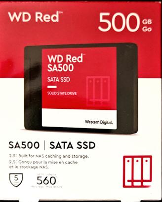 WD Red 500 GB NAS SSD 2.5 Inch SATA