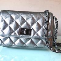 Borsetta vera pelle  Con catenella