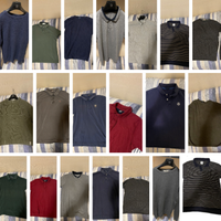 Stock di polo e maglioni di varie marche