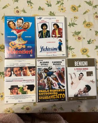 5 DVD COMICI