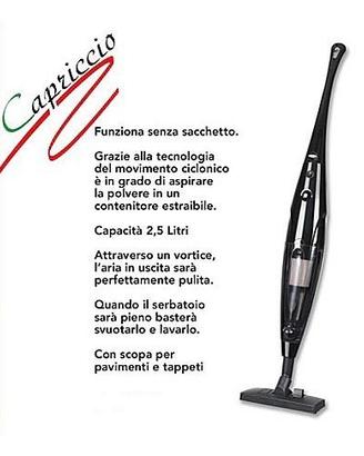 Scopa elettrica ciclonica