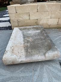 Scola piatti in pietra + gocciolatoio in pietra .