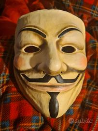 maschera v per vendetta fatta a mano