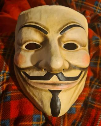 maschera v per vendetta fatta a mano