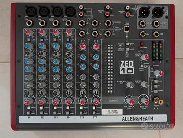 Mixer Allen & Heath ZED-10 - Pari al nuovo