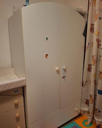 Armadio bambini pali