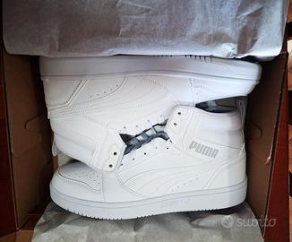 SCARPE PUMA REBOUND V6 MIS. 43 BIANCO Nuove Scat.