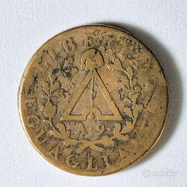 Moneta 2 Soldi Nazione Piemontese - Anno 9 - 1800