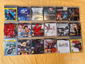 Lotto giochi play station 3