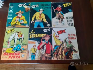 Blocco 6 Tex Tre stelle numeri tra 56 e 119