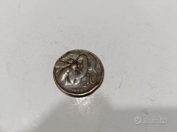 Moneta 10 Cent. Ape 1929