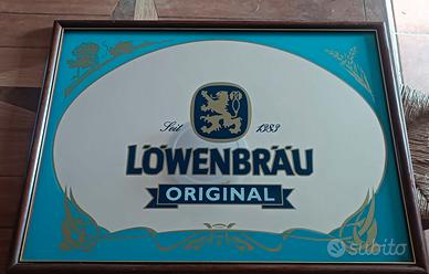 Insegna a specchio Lowenbrau