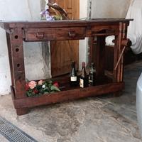 banco falegname morsa legno 